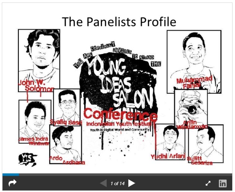 Panelists Profile - The 2nd Young Ideas Salon