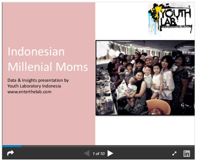 Indonesian millenal moms: The Indonesian young mother market trends