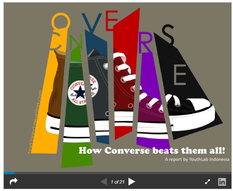 How Converse Beats Them All: Sneakers as status symbol for Indonesian Youth
