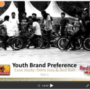 Youth Brand Preference; Extra Joss & Red Bull (Brand Audit 1/2)