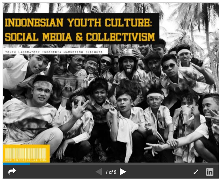 Indonesian Youth Culture: Social Media and Collectivism