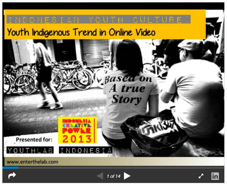 Youth Indigenous Trend in Online Video